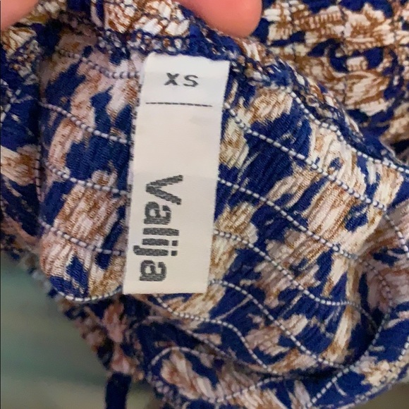 Blue flower dress - Picture 2 of 2